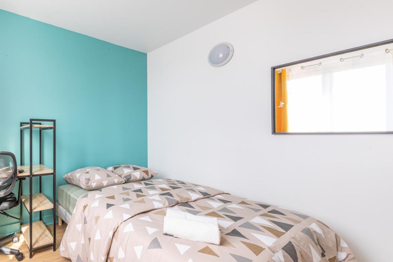 Chic Apart With Parking Apartman Mantes-la-Jolie Kültér fotó